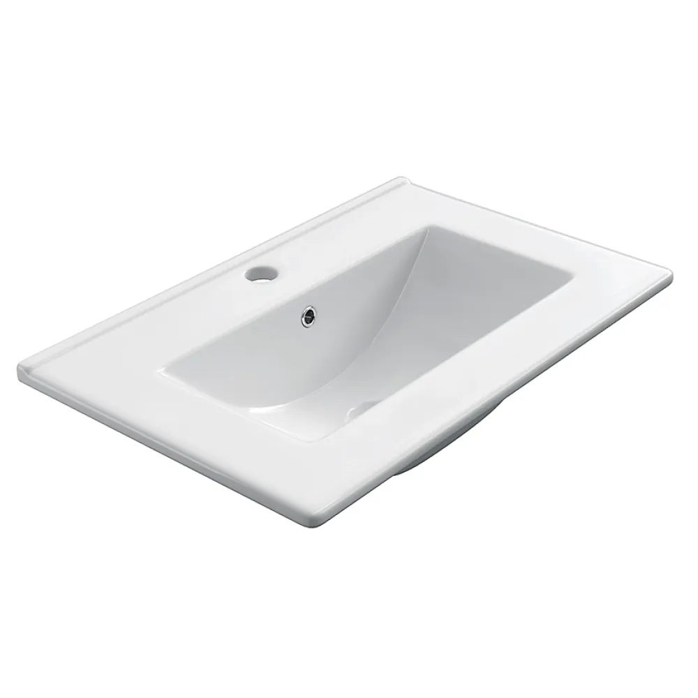 Ensemble Meuble De Salle De Bains|Cosyneo Meuble de salle de bain 60cm simple vasque - 3 tiroirs - blanc - MAYOR
