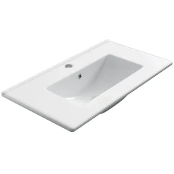 Ensemble Meuble De Salle De Bains|Cosyneo Meuble de salle de bain 70cm simple vasque - 3 tiroirs - PALMA - ciment (gris)