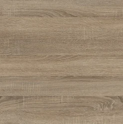 Cosyneo Meuble de salle de bain 60cm sur pieds avec simple vasque - sans miroir - porte et tiroirs - cambrian (chêne clair) - HARO