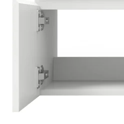 Meuble Sous-Vasque|AICA Sanitaire Meuble de salle de bain 60cm à double porte, suspendu, blanc
