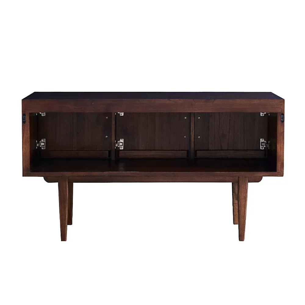 Bois Dessus Bois Dessous Meuble de salle de bain en mindi massif 135 cm