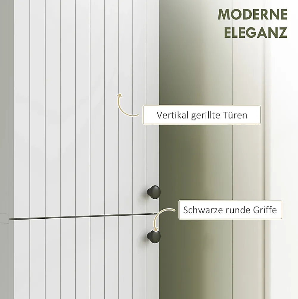 Meuble Wc|ProximaX Meuble de salle de bain mural, surface laquée, 6 étagères, MDF, blanc