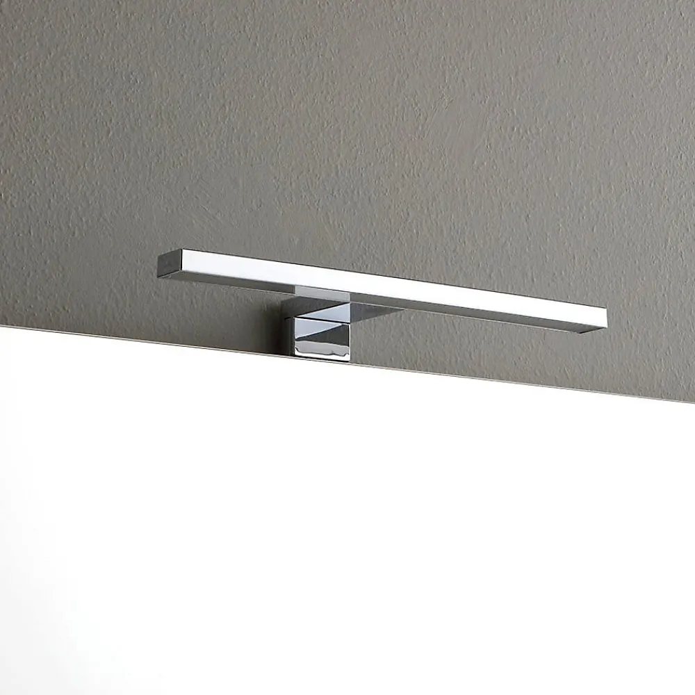 Ensemble Meuble De Salle De Bains|Kiamami Valentina Meuble De Salle De Bain Suspendu 60Cm 2 Tiroirs Blanc, Lavabo En Résine Et Miroir 60X70 - Manhattan