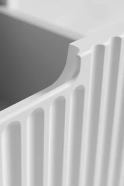 Furnidea Meuble de salle de bain suspendu sous vasque VENA blanc 60 cm