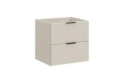 Meuble Sous Lavabo|Furnidea Meuble de salle de bain suspendu sous lavabo ADEL CACHEMIRE 60 cm