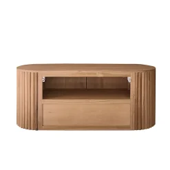 Meuble Vasque|Bois Dessus Bois Dessous Meuble de salle de bain suspendu en teck massif 140 cm