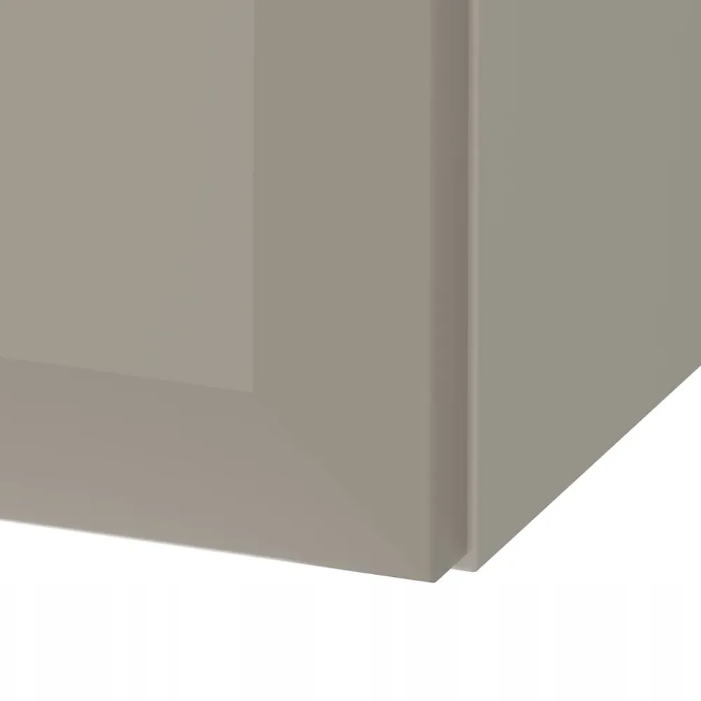 Meuble Sous Lavabo|Furnidea Meuble de salle de bain sous vasque suspendu DELCA cachemire 80 cm