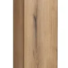 Furnidea Meuble haut de salle de bain à suspendre NOVA OAK 20 x 57 cm
