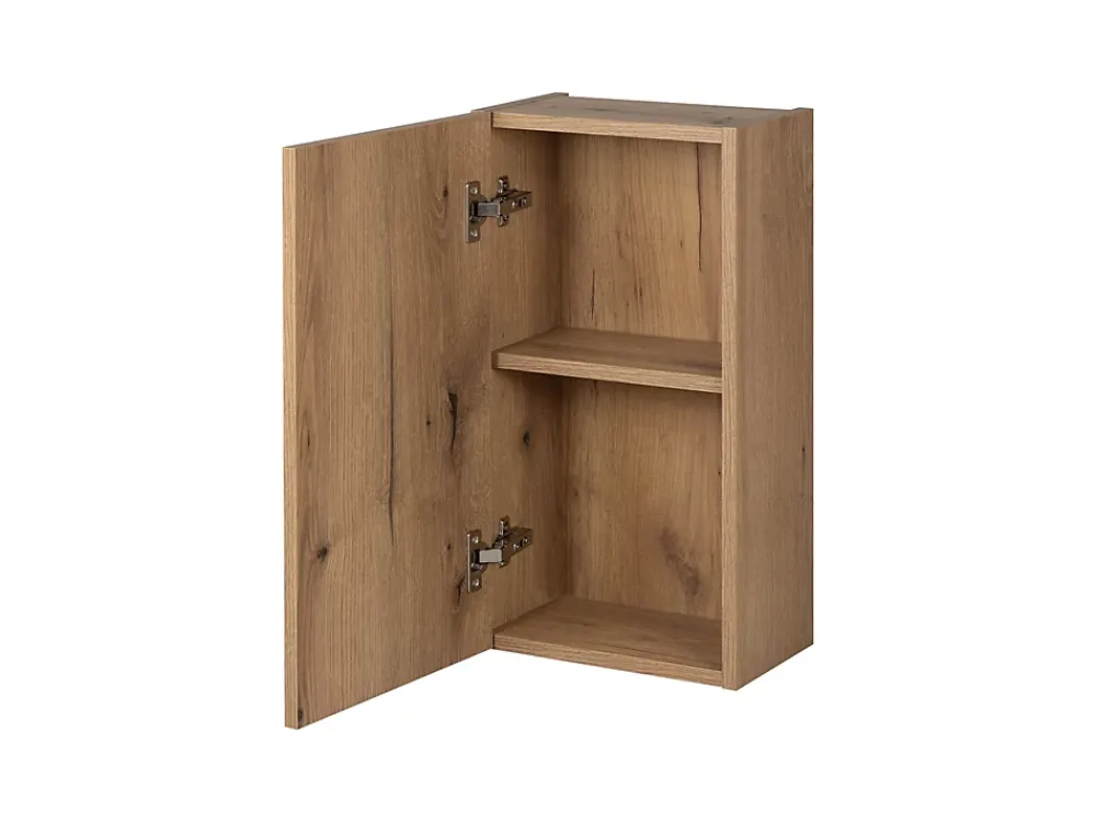 Furnidea Meuble haut de salle de bain à suspendre NOVA OAK 20 x 57 cm