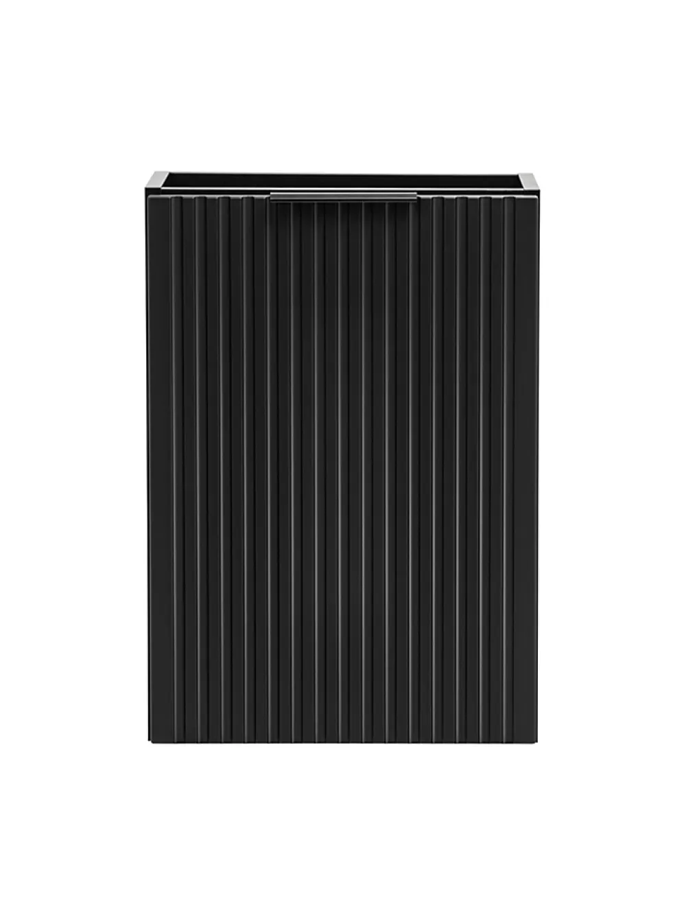 Furnidea Meuble lave main à suspendre ADEL NOIR 40 cm