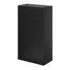 GoodHome Meuble lave mains à poser noir mat l.44 x H.79 x P.23 cm, Imandra