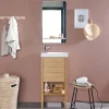 Mob-In Meuble lave-mains ATOLL avec vasque blanche + miroir