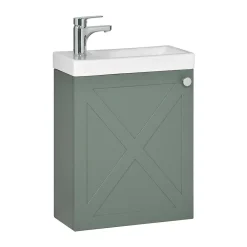 Mob-In Meuble lave-mains AVA Vert de gris