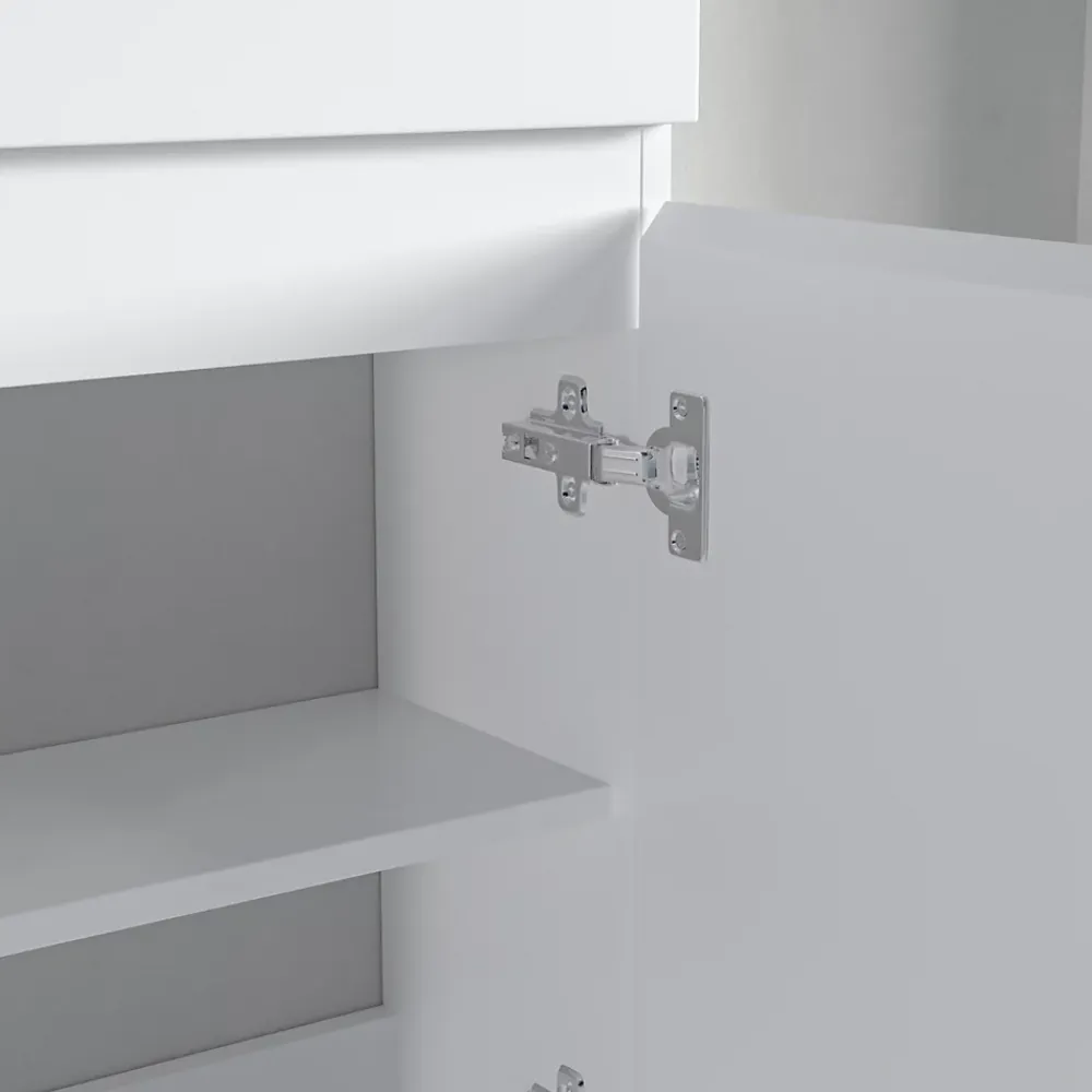Lave-Mains|Lomazoo Meuble lave-mains blanc brillant Malibu - 40cm