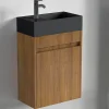 Lave-Mains|Lomazoo Meuble lave-mains chêne chaud Ibiza - 40cm