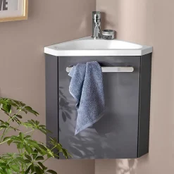 Lave-Mains|Mob-In Meuble lave-mains d'angle SKINO