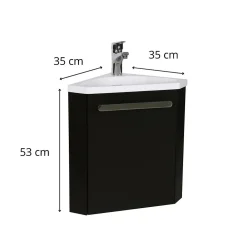 Lave-Mains|Mob-In Meuble lave-mains d'angle SKINO