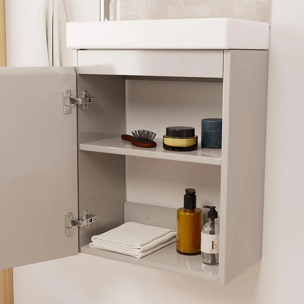 Lave-Mains|Mob-In Meuble lave-mains LISA + miroir ovale