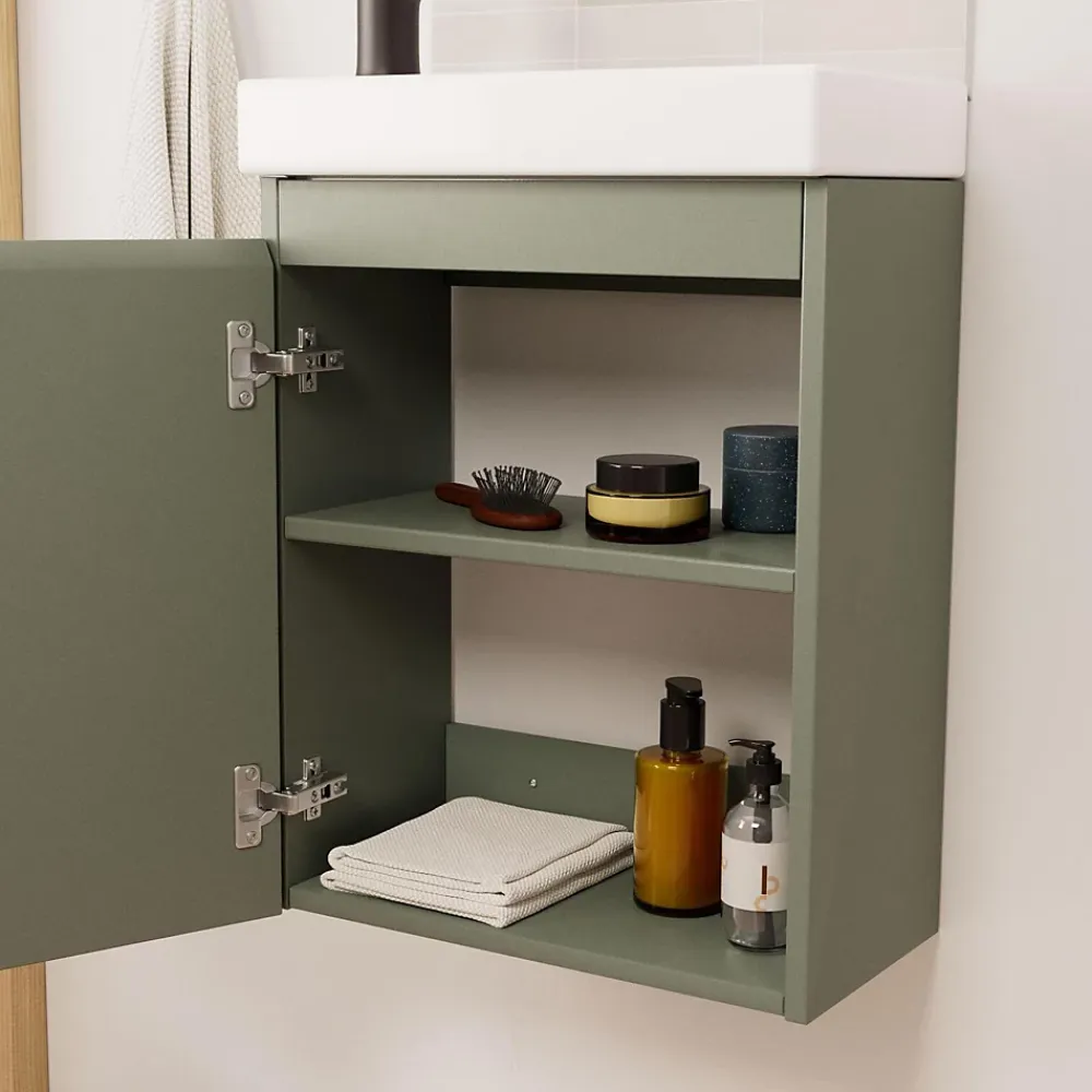 Lave-Mains|Mob-In Meuble lave-mains LISA + miroir ovale