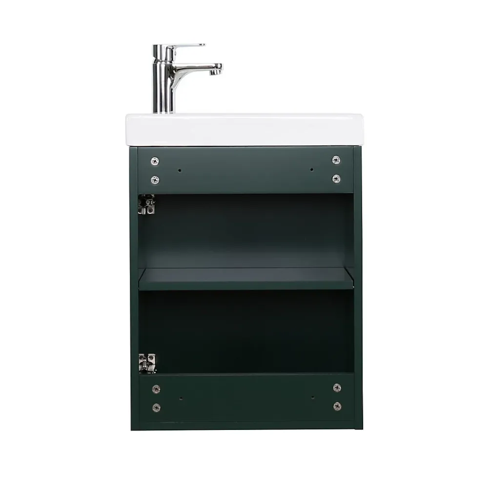 Lave-Mains|Mob-In Meuble lave-mains LISA + miroir ovale