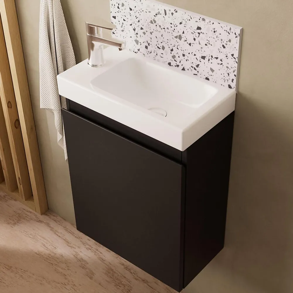 Mob-In Meuble lave-mains LISA + robinet chromé