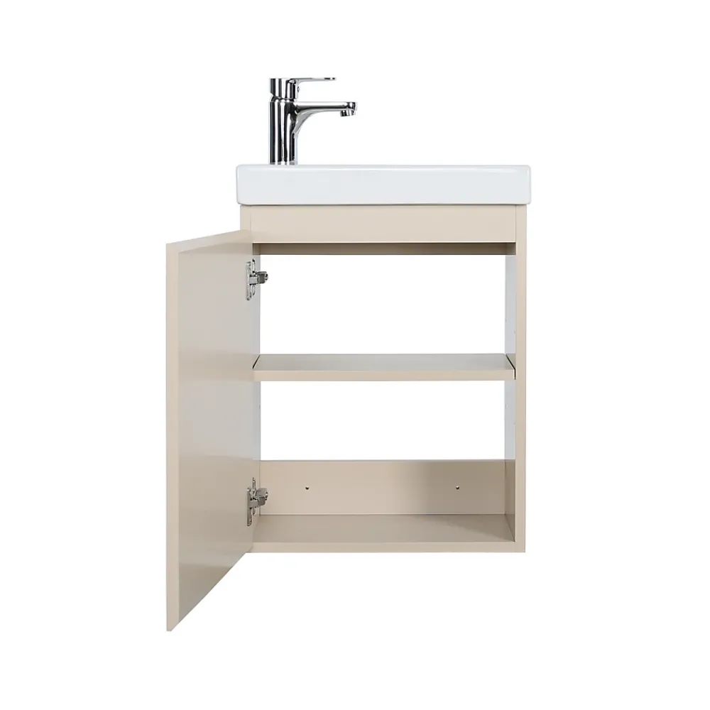 Lave-Mains|Mob-In Meuble lave-mains LISA + robinet noir