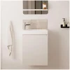 Lave-Mains|Mob-In Meuble lave-mains LISA + robinet chromé