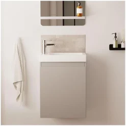 Lave-Mains|Mob-In Meuble lave-mains LISA + robinet chromé