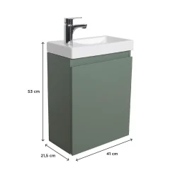 Mob-In Meuble lave-mains LISA suspendu 41 cm 41cm
