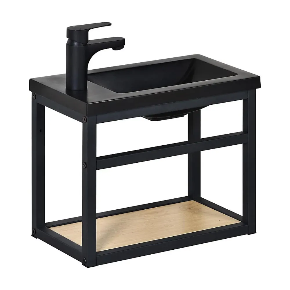Lave-Mains|Mob-In Meuble lave-mains SAO + robinet noir