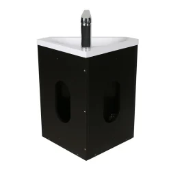 Mob-In Meuble lave-mains SKINO + robinet chromé