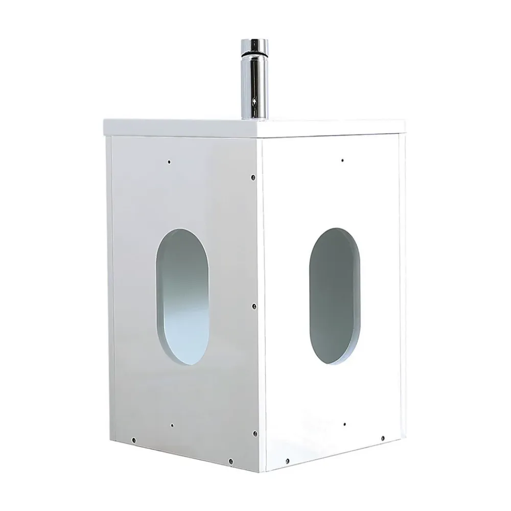 Mob-In Meuble lave-mains SKINO + robinet chromé