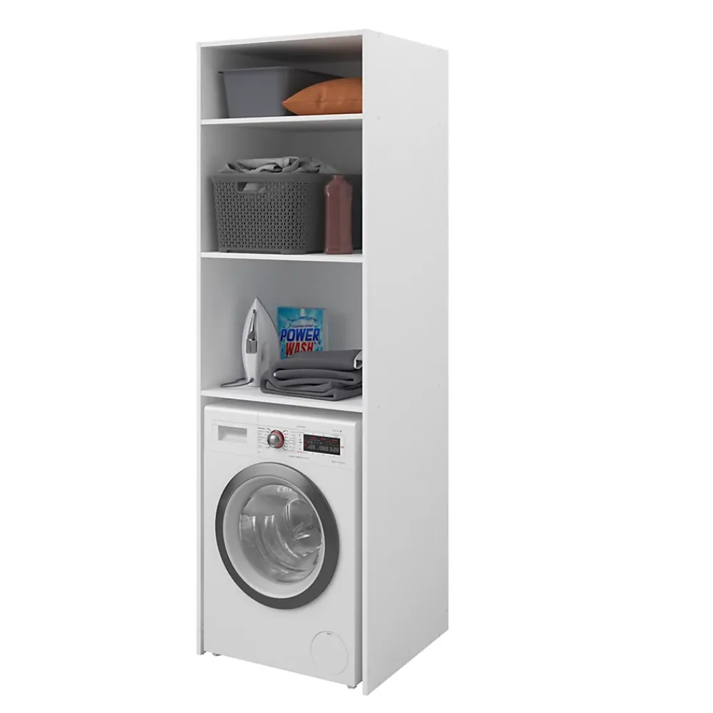 Parisot Meuble machine à laver Londy l.64,2 x H. 203,2 x P. 64,2 cm