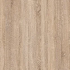 Meuble Vasque|Planète Bain Meuble salle de bain 120 cm - Double vasque céramique - Effet chêne sonoma - A suspendre - Karaib 2