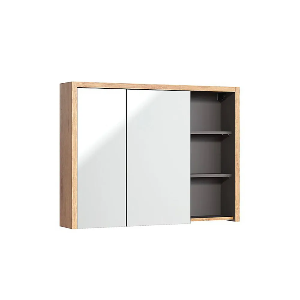 Meuble Sous Lavabo|Stellameuble Meuble salle de bain miroir DEVON