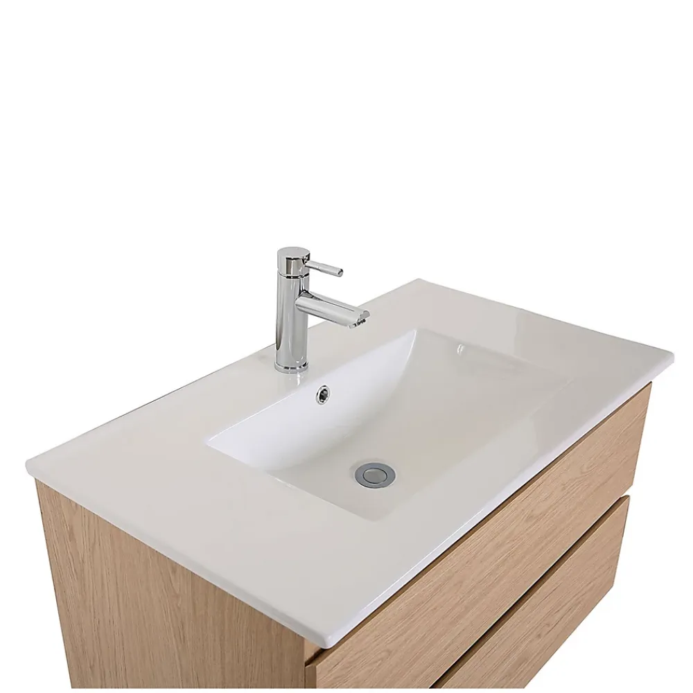 Mob-In Meuble simple vasque 80cm + vasque SORRENTO