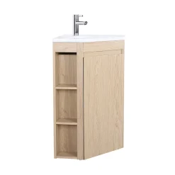 Lave-Mains|Mob-In Meuble simple vasque d'angle SORRENTO 45cm