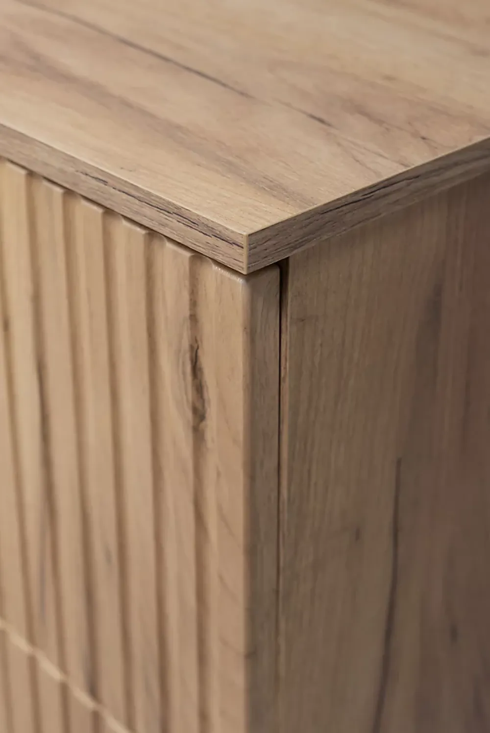 Meuble Vasque|Furnidea Meuble sous double vasque avec plan sur pieds FLOW chêne craft 120 cm