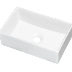 [En.Casa] Meuble sous lavabo NEWPORT 50 x 71 x 40 cm effet chêne noir en.casa