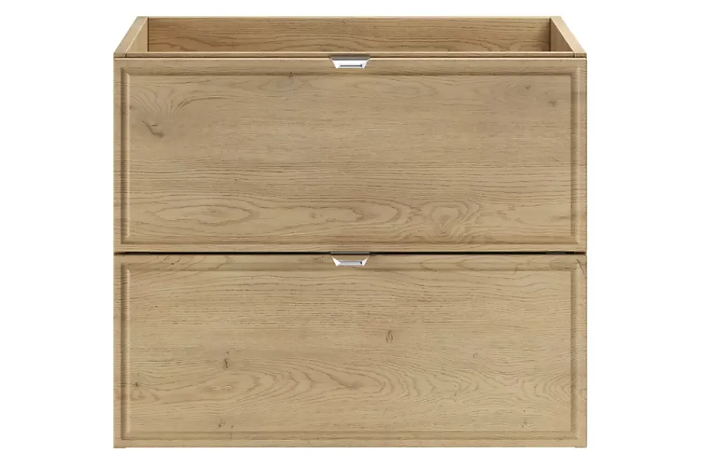 Meuble Sous Lavabo|Furnidea Meuble sous lavabo suspendu TERRA CREMONA chêne cremona 60 cm