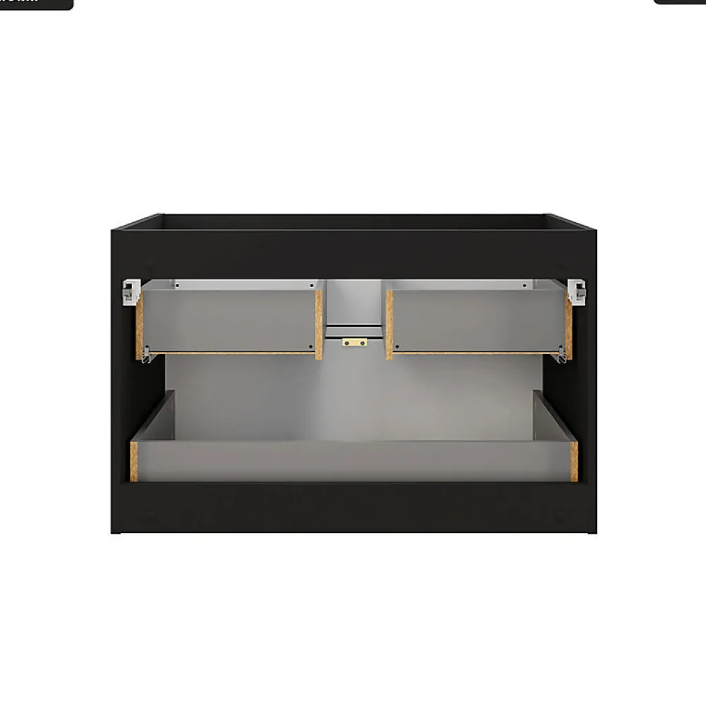 Otitec Meuble sous vasque - 80 cm - MÖRK