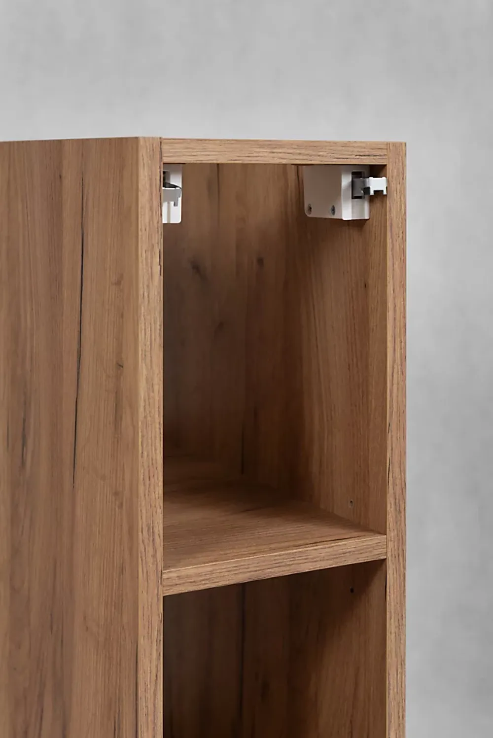 Meuble Vasque|Furnidea Meuble sous vasque à 2 portes FLOW CHÊNE 120 cm avec 2 x l'étagères - extensions et plan