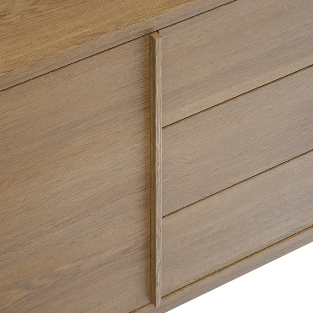 Meuble De Salle De Bains Faible Profondeur|GoodHome Meuble sous vasque à poser placage chêne H.82 x P.45 x l.120 cm Kabayan