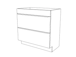 Meuble Buanderie|Meuble Sous-Vasque|GoodHome Meuble sous vasque à poser gris l.80 x H.82 x P.45 cm, Imandra