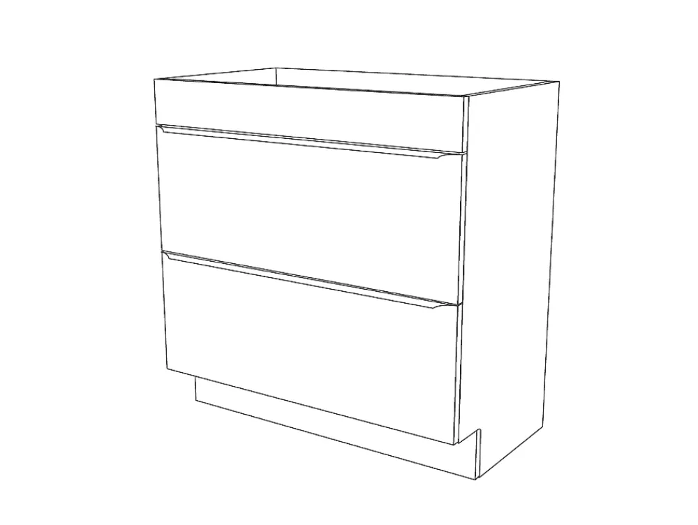 Meuble Buanderie|Meuble Sous-Vasque|GoodHome Meuble sous vasque à poser gris l.80 x H.82 x P.45 cm, Imandra