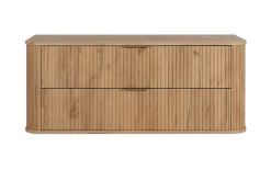 Meuble Vasque|Furnidea Meuble sous vasque à suspendre GLAMOUR CHÊNE CRAFT D'OR 120 cm