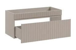 Furnidea Meuble sous vasque à suspendre ICONIC CASHEMIRE 100 cm