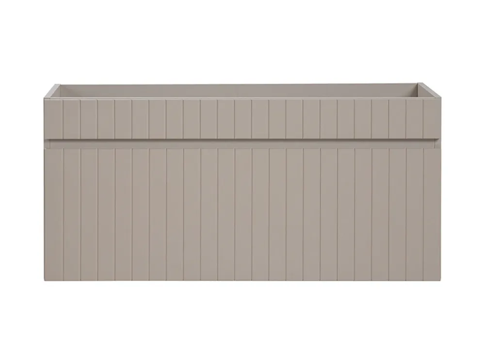 Furnidea Meuble sous vasque à suspendre ICONIC CASHEMIRE 100 cm