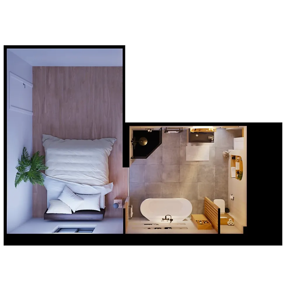 Meuble Buanderie|Meuble Sous-Vasque|GoodHome Meuble sous vasque à suspendre Avela placage chêne 80 cm