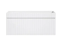 Meuble Sous Lavabo|Furnidea Meuble sous vasque à suspendre ICONIC blanc 100 cm